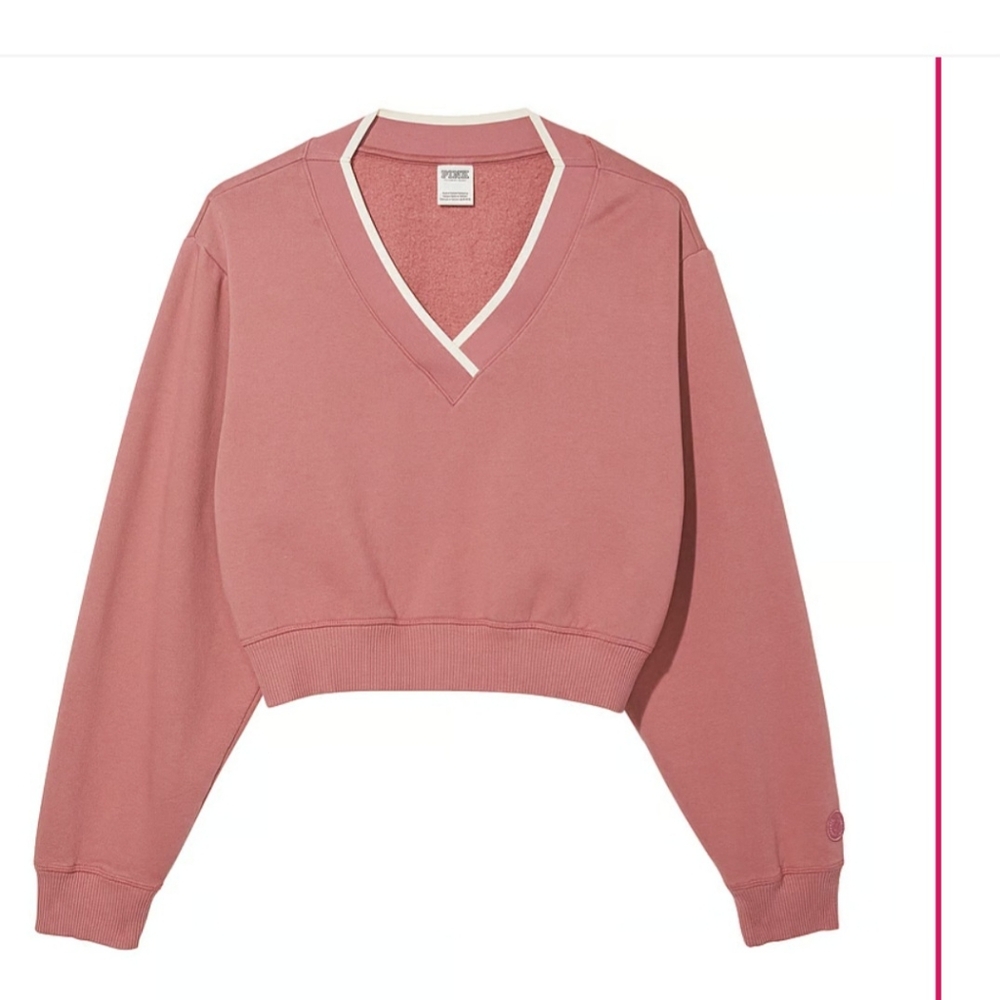 Pink (brand) fleece pullover